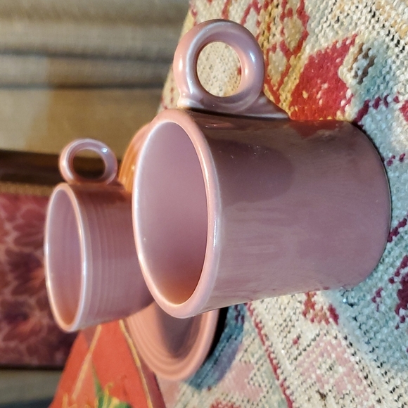 💥SOLD💥Original Rose Tea Cup&Saucer,Tom&Jerry's Mug Fiestaware - Picture 6 of 10